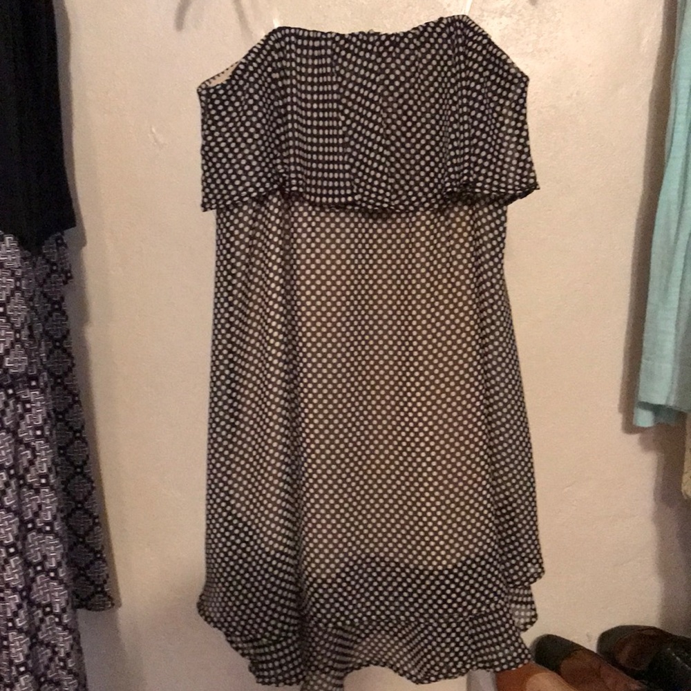 Polka Dot Ruffle Dress
